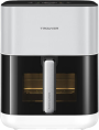 Аэрофритюрница Dreame Trouver Air Fryer FD10 Pro Black VFF12A двойная система HeatSync™, циркуляция горячего воздуха при температуре 360° C, металлическая внутренняя поверхность, объем 6 л