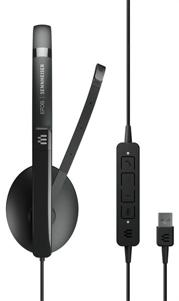 Гарнитура EPOS ADAPT 160 USB, стерео гарнитура с разъемом USB EPOS PC 8.2, 1000446; Sennheiser SC 160 USB, 508315 1000915