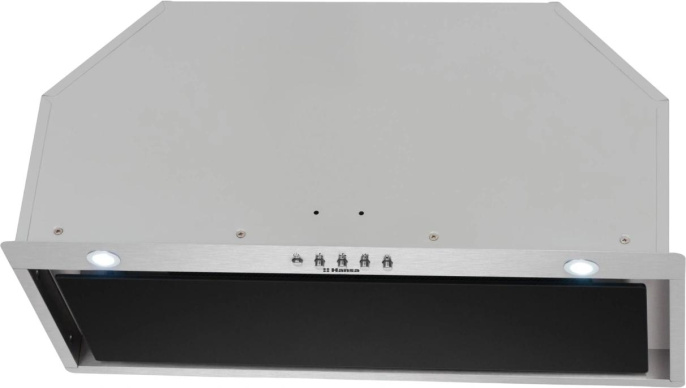 Вытяжка встраиваемая Hansa OMP6242BIH серебристый управление: кнопочное 1 мотор
