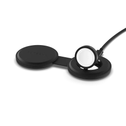 Переносное зарядное устройство Satechi Qi2 OntheGo 2-in-1 Wireless Charger. Цвет: чёрный (ST-QTG21K)