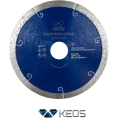 Диск алмазный Professional по керамограниту (125х22.2) для УШМ KEOS DBP01.125