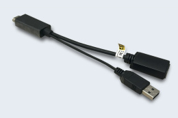 TNTV/TNT MMS-HDP1 Конвертер, HDMI DisplayPort,. без БП возм. от USB-шины , 4096x2160 30 Hz/3840x2160 60Hz;max data rate 2.97Gbps;DP1.4/HDMI 2.0