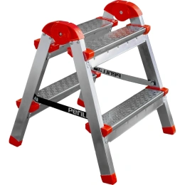 Стальная двухсторонная стремянка Perilla ЯРУС 2 ступени 122402