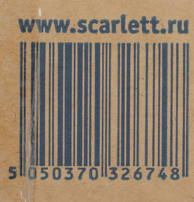 Вентилятор напольный Scarlett SC-SF111B29,  белый и голубой