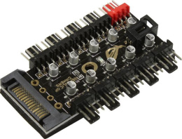 Espada Разветвитель питания кулеров ESP-10Fan 45239