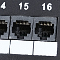Патч-панель 19", 24 порта RJ-45, кат.5e, W&T Krone IDC, 1U WT-2178A-KR