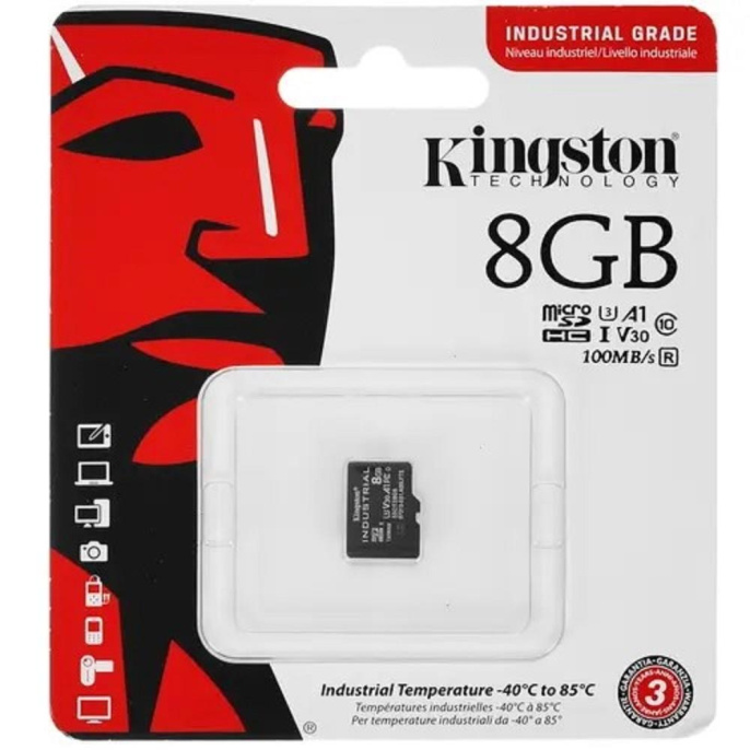 Micro SecureDigital 8Gb Kingston Class10 [SDCIT2/8GBSP] без адаптера