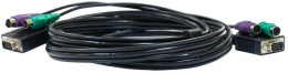 Кабель D-Link DKVM-CB3/A3A 3м, многожильный,  черный