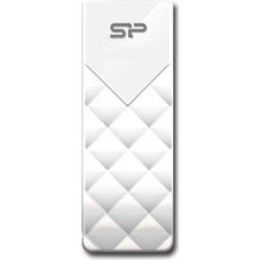 Флеш накопитель 8GB Silicon Power Ultima U03, USB 2.0, Белый SP008GBUF2U03V1W