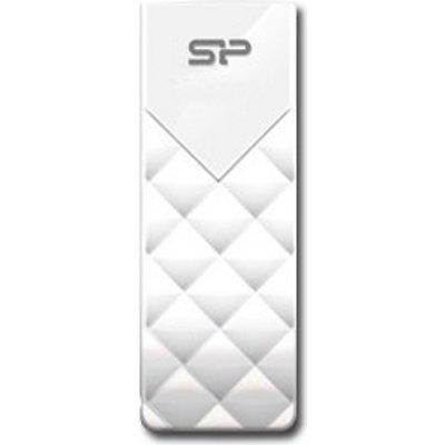 Флеш накопитель 8GB Silicon Power Ultima U03, USB 2.0, Белый SP008GBUF2U03V1W