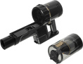 Вертикальный пылесос (handstick) HAIER HVC550, 550Вт, черный/черный [qp00a7m00ru]