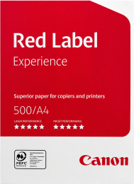 Бумага Canon Red Label Experience (3158V529) (формат: А4, плотность: 80 г/м2, двусторонняя печать, 500 листов)