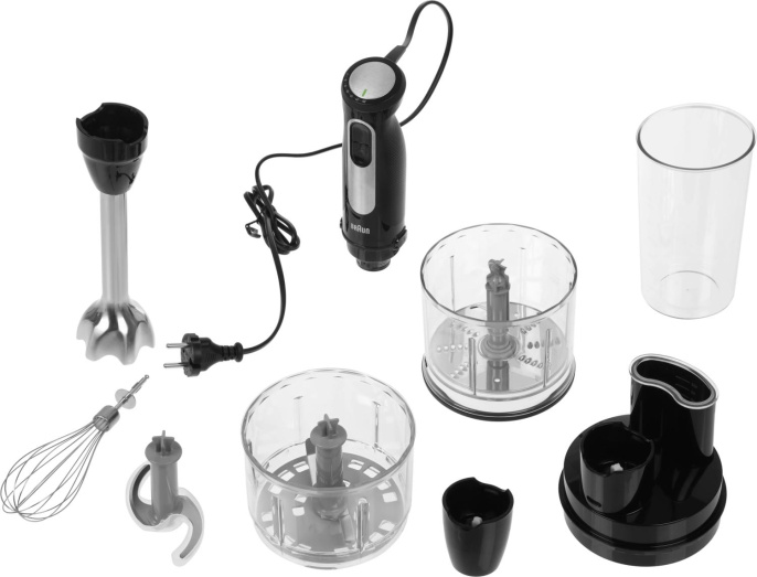 Блендер погружной Braun MQ55755MBK черный