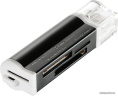 Устройство чтения карт памяти USB2.0 Buro BU-CR-3101 черный