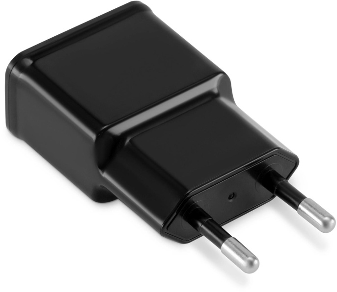 Сетевое зарядное устройство Buro TJ-159b,  USB-A,  10.5Вт, 2.1A, черный