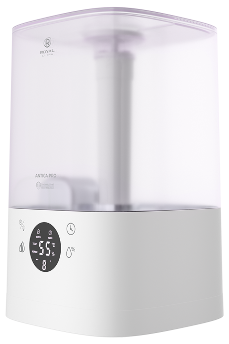 Увлажнитель воздуха ультразвуковой Royal Clima RUH-ANP300/4.3E-WT,  4.3л,  белый