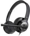 Гарнитура Acer OHW309,  для компьютера, накладные,  проводные USB/3,5 мм, черный [zl.hdsee.004]