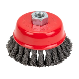 Щетка корщетка чашка YIDA 100 мм, М14, жесткая проволока TORGWIN T388917