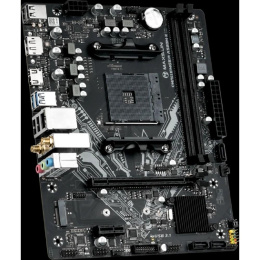 MAXSUN MS-Challenger A520M-K WIFI Socket AM4, mATX, 4*DDR4 64Gb , DP/HDMI, 3*SATA3, 1*M.2, 1*PCIEx16/1*PCIEx1, 4*USB2.0, 2*USB 3.0, LAN 1*1G, Bluetooth, Wi-Fi 802.11ac, RTL