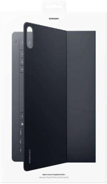 Чехол для планшета Samsung Book Cover Keyboard Slim, для  Samsung Galaxy Tab S11 Ultra, черный [ef-dx930ubegru]