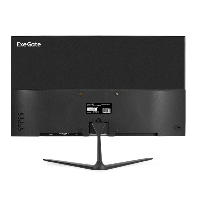 Монитор с аудио 21.5" 100 Гц ExeGate ProSmart ER2207A (VA LED Grade A+, FHD, 1920x1080@100Гц, 16:9, 250cd/m2, 3000:1, 178°/178°, 5ms, Speakers, D-Sub, HDMI, audio-in, FreeSync, Flicker-free, Low Blue Light, кабель HDMI 1.5м, VESA, EX300340RUS
