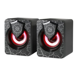 Колонки Defender Onyx,  2.0,  черный [65038]