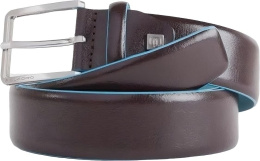 Ремень мужской Piquadro Blue Square, кожа натуральная, коричневый [cu5258b2/mo]