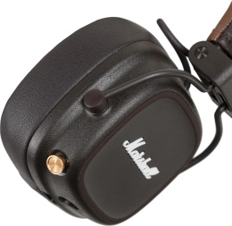 Наушники Marshall Major IV Коричневый 1006127 беспроводные, с микрофоном, накладные, портативные, Bluetooth 5.0, 20-20000 Гц, складное оголовье, быстрая зарядка, время работы: 80 ч