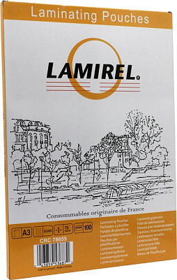 Lamirel CRC78655 Пакеты для ламинирования (A3 Gloss 75мкм уп.100шт)