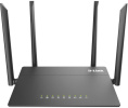 Wi-Fi роутер D-Link DIR-822/RU/R4A,  Wi-Fi 5,  AC1200,  2.4/5ГГц, 4 LAN,  черный