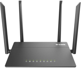 Wi-Fi роутер D-Link DIR-822/RU/R4A,  Wi-Fi 5,  AC1200,  2.4/5ГГц, 4 LAN,  черный
