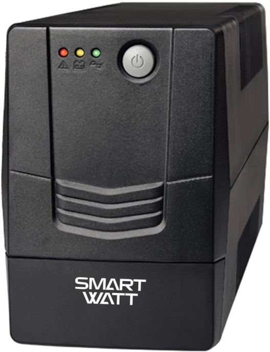 ИБП SmartWatt UPS UNI 1050E Line- interactive 1050VA/600W LED (2 EURO) 12V/9Ah*1  3703020390009