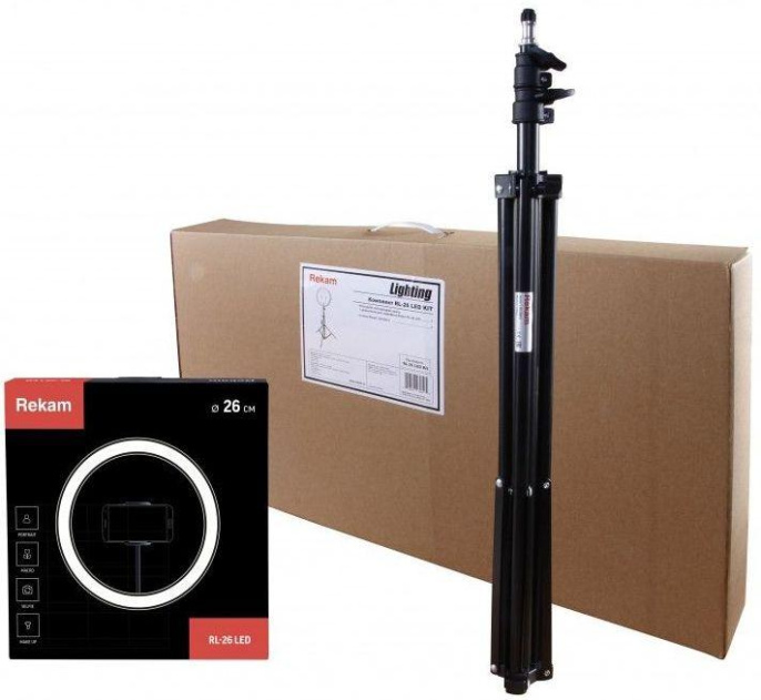 Кольцевой осветитель Rekam RL-26 LED, 26см [2302000022]