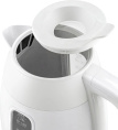 Чайник электрический Polaris PWK 0723DDW 1.7л. 2400Вт белый корпус: пластик