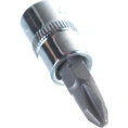 Насадка торцевая 1/4"DR с вставкой-битой РН2 Ombra 114402