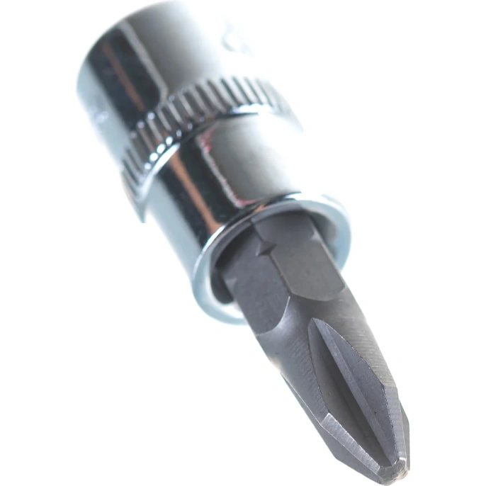 Насадка торцевая 1/4"DR с вставкой-битой РН2 Ombra 114402