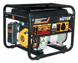 Бензиновый генератор Huter DY2500L, 220 В, 2.2кВт [64/1/3]