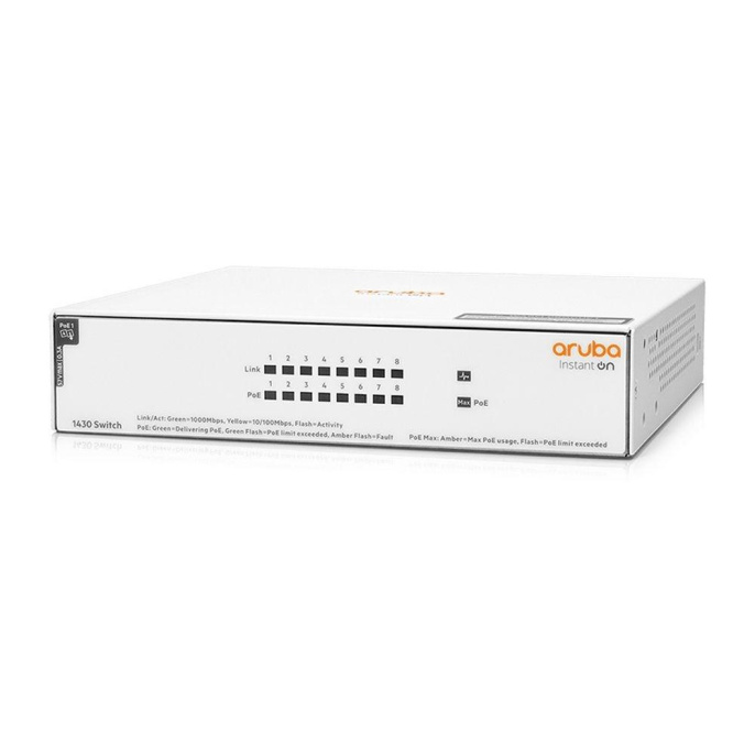 Switch HP Enterprise/Aruba Instant On 1430 8G Class4 PoE 64W Switch
