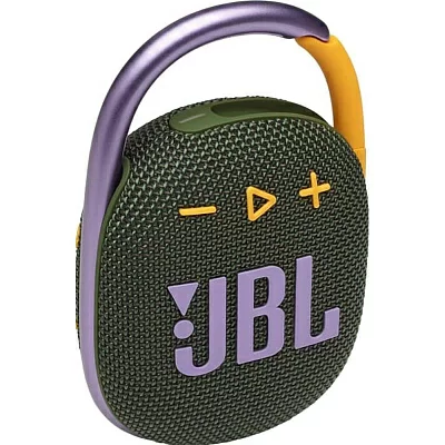 Колонка JBL CLIP 4 Green (5W Bluetooth 5.1 Li-Ion) JBLCLIP4GRN