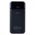 Perfeo Powerbank LAPTOP 65W 20000 mAh/LED дисплей/PD+QC 3.0/2Type-C/1 USB,max 65W/Black