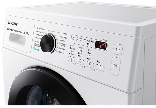 Стиральная машина Samsung WW65AG4S21CE/LD класс: A загр.фронтальная макс.:6.5кг белый инвертер