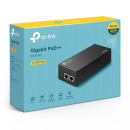 Инжектор PoE TP-LINK POE170S 10/100/1000BASE-T 100-240В АС