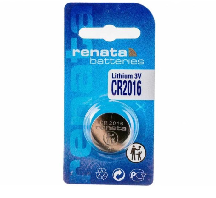 Батарейка 2016/ Батарейка Renata CR2016 BL1 Lithium 3V 10/300/2400