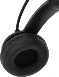 Гарнитура A4TECH HS-11, для контактных центров, накладные, проводные, моно, черный [hs-11/3.5mm plug/black]