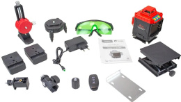 Уровень лазер. Edon CLL Профи 4D/40FW 2кл.лаз. 515нм цв.луч. синий 16луч. 29782