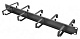 ЦМО Органайзер кабельный горизонтальный двусторонний 19" 1U, 9 колец, цвет черный ГКО-1-9-9005