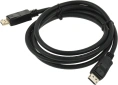 Кабель Display Port NingBo V1.2,  DisplayPort (m) -  DisplayPort (m),  круглое,  1.8м,  черный