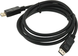 Кабель Display Port NingBo V1.2,  DisplayPort (m) -  DisplayPort (m),  круглое,  1.8м,  черный