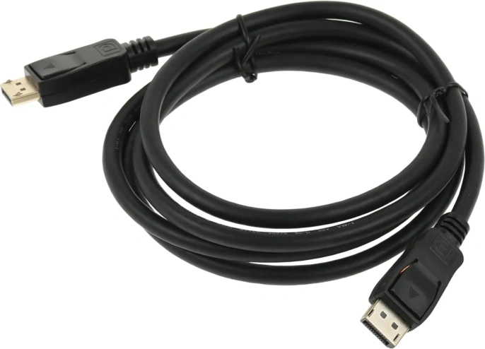 Кабель Display Port NingBo V1.2,  DisplayPort (m) -  DisplayPort (m),  круглое,  1.8м,  черный