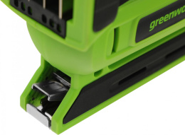 Степлер ручной Greenworks G24CS10 скобы 4/55/90/18GA (3400107)